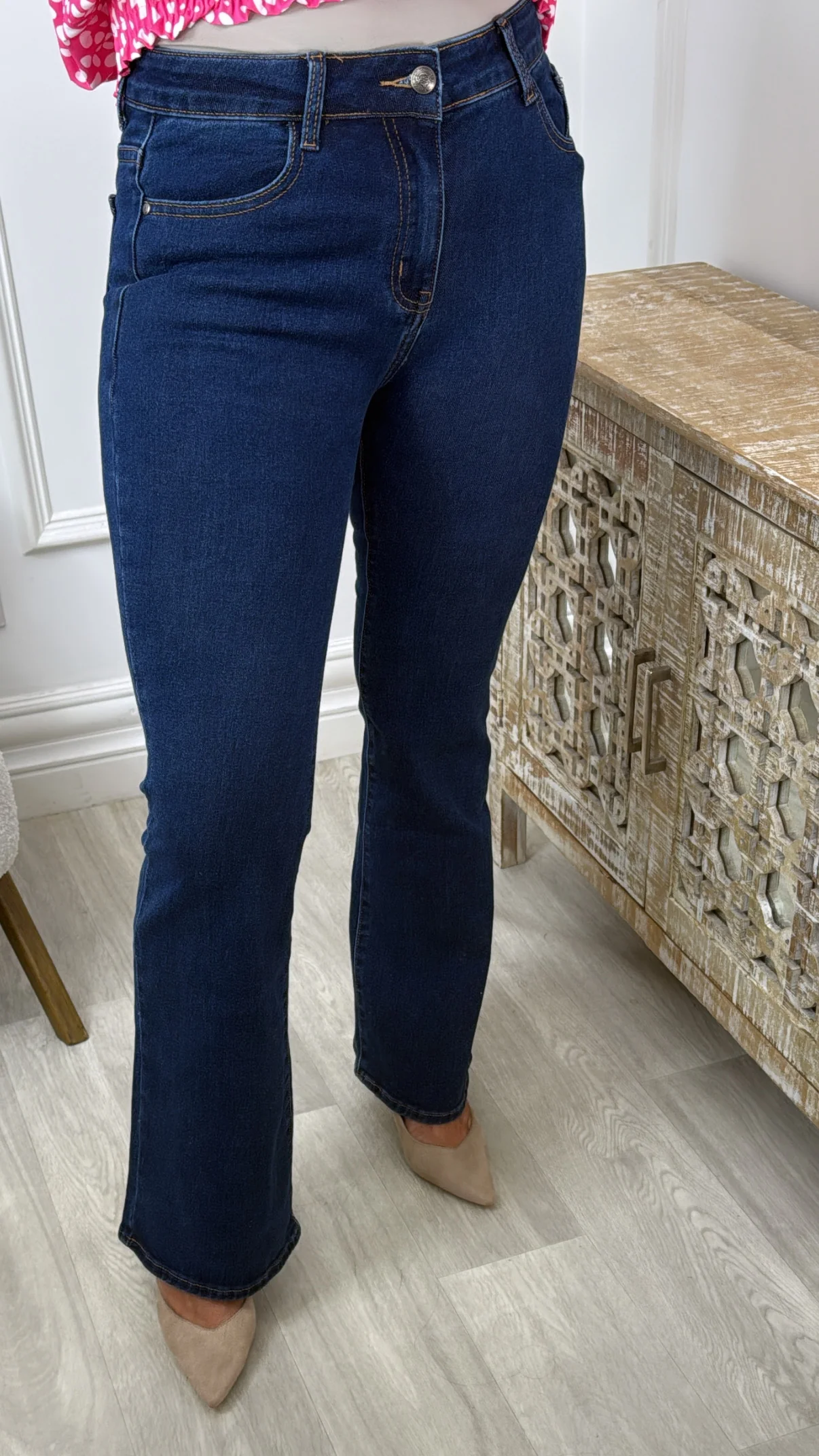Mica Denim Bootcut Jeans - Image 5