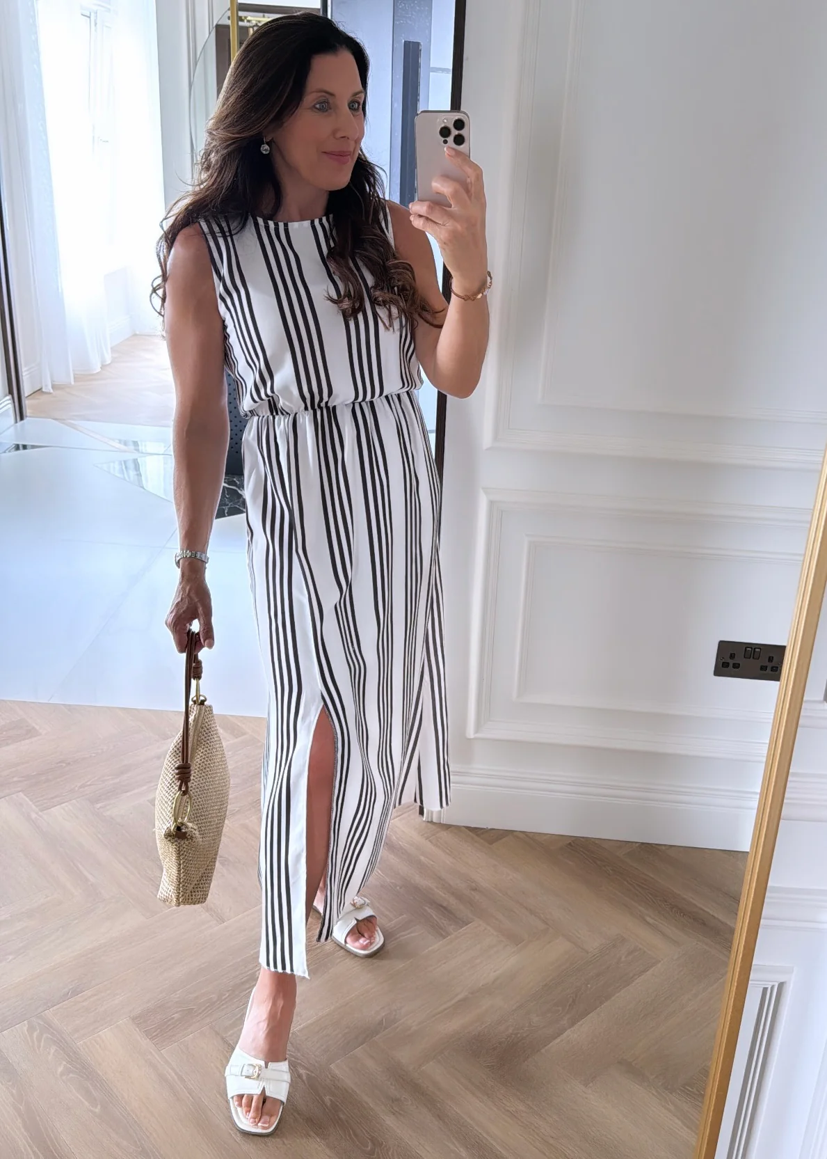 Annmarie Striped Maxi Dress