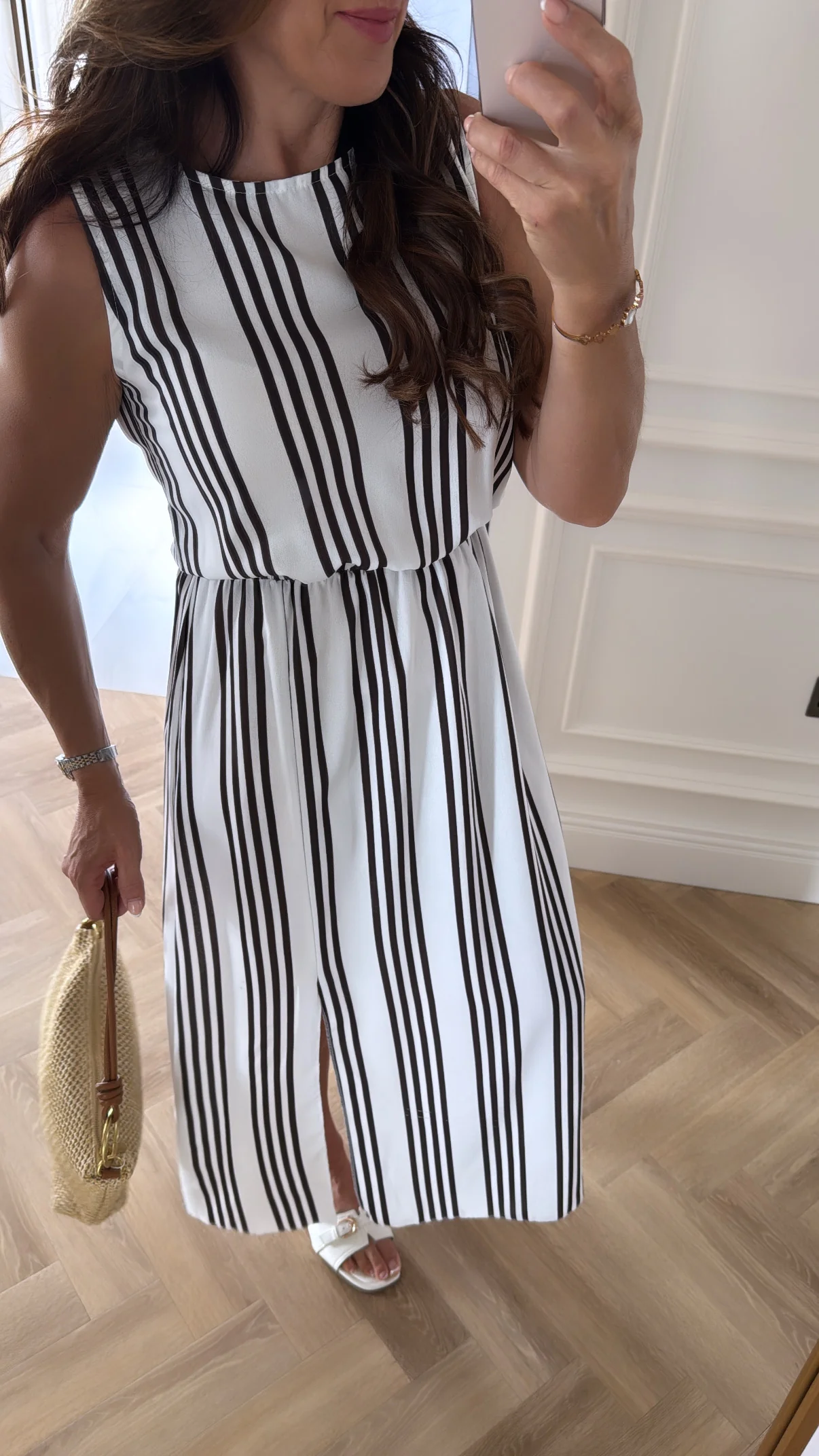 Annmarie Striped Maxi Dress - Image 3