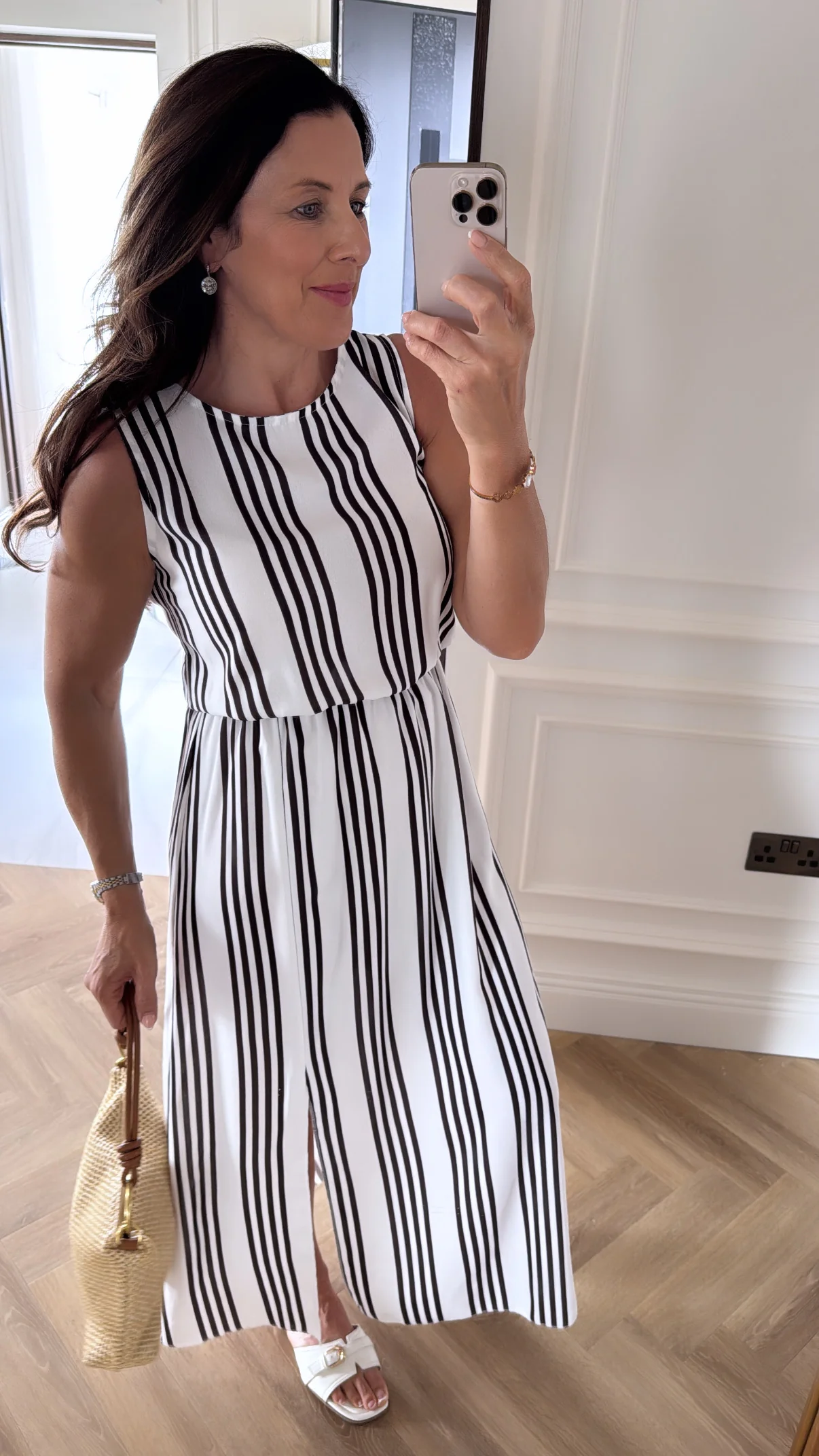 Annmarie Striped Maxi Dress - Image 4
