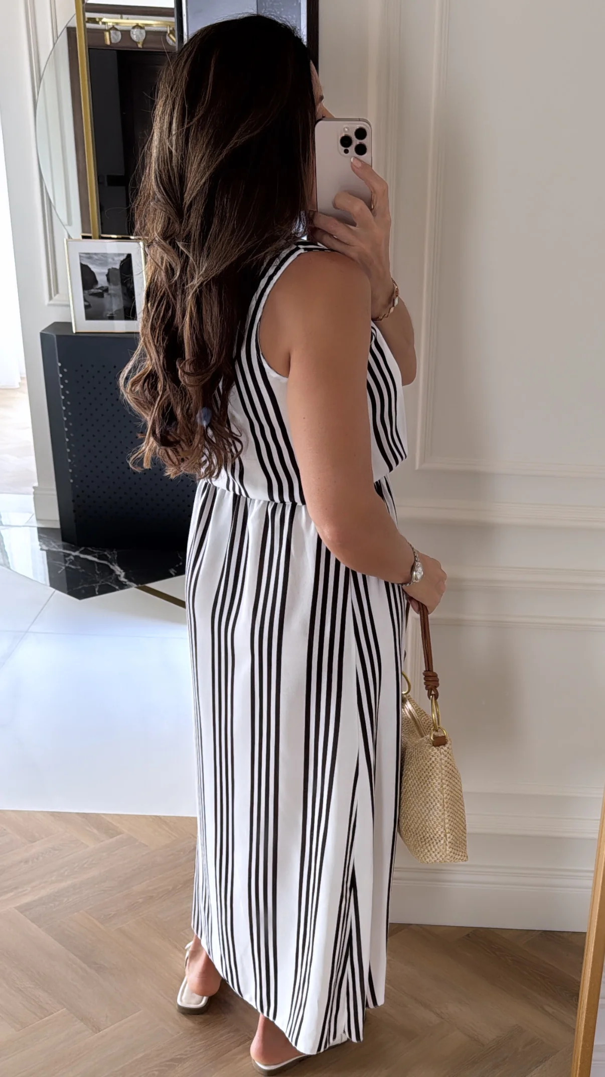 Annmarie Striped Maxi Dress - Image 5