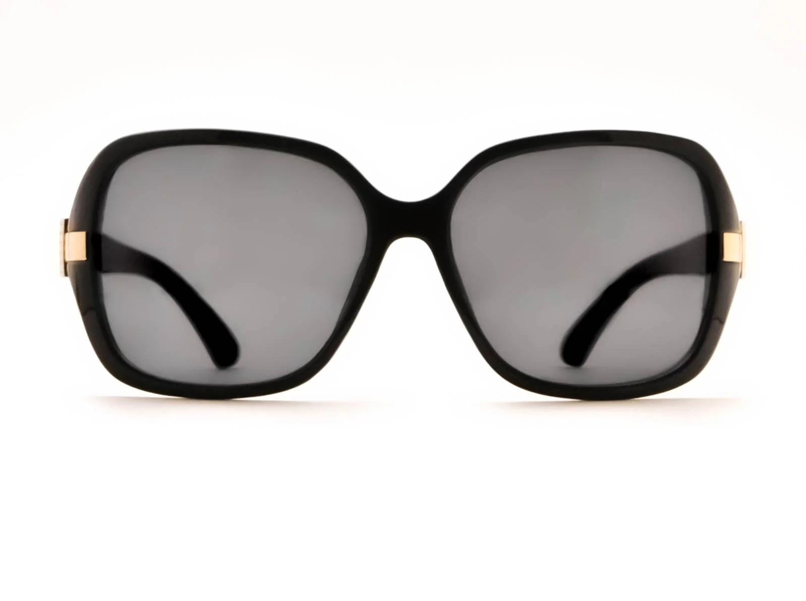 Ketty Black Gold Side Detail Sunglasses - Image 7
