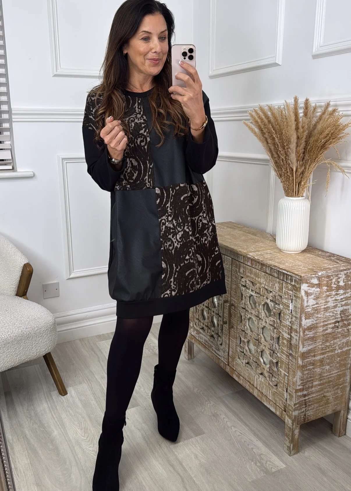 Leah Brown Baroque Panels Tunic - Image 2