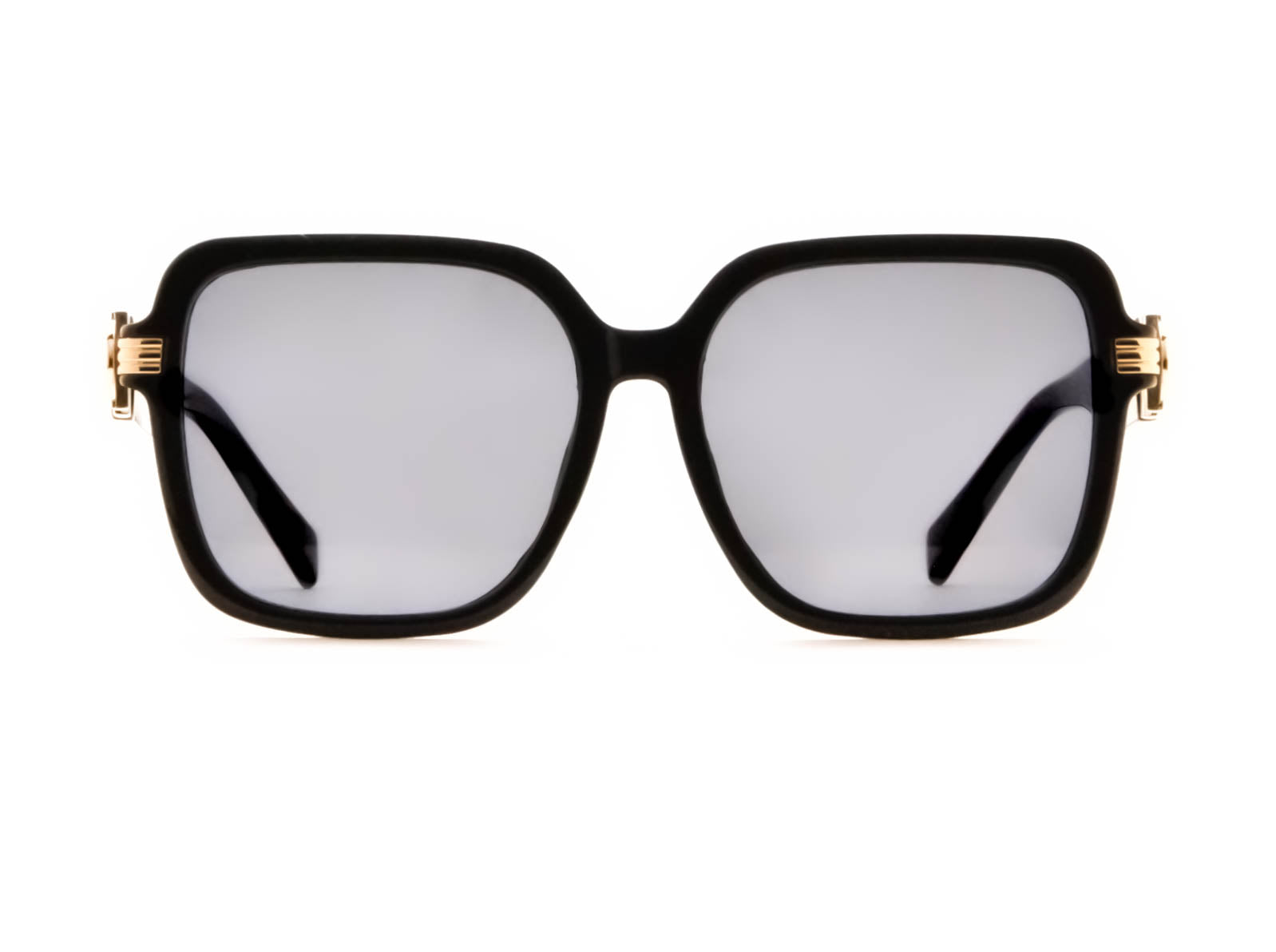 Myra Black Gold Side Detail Sunglasses - Image 2