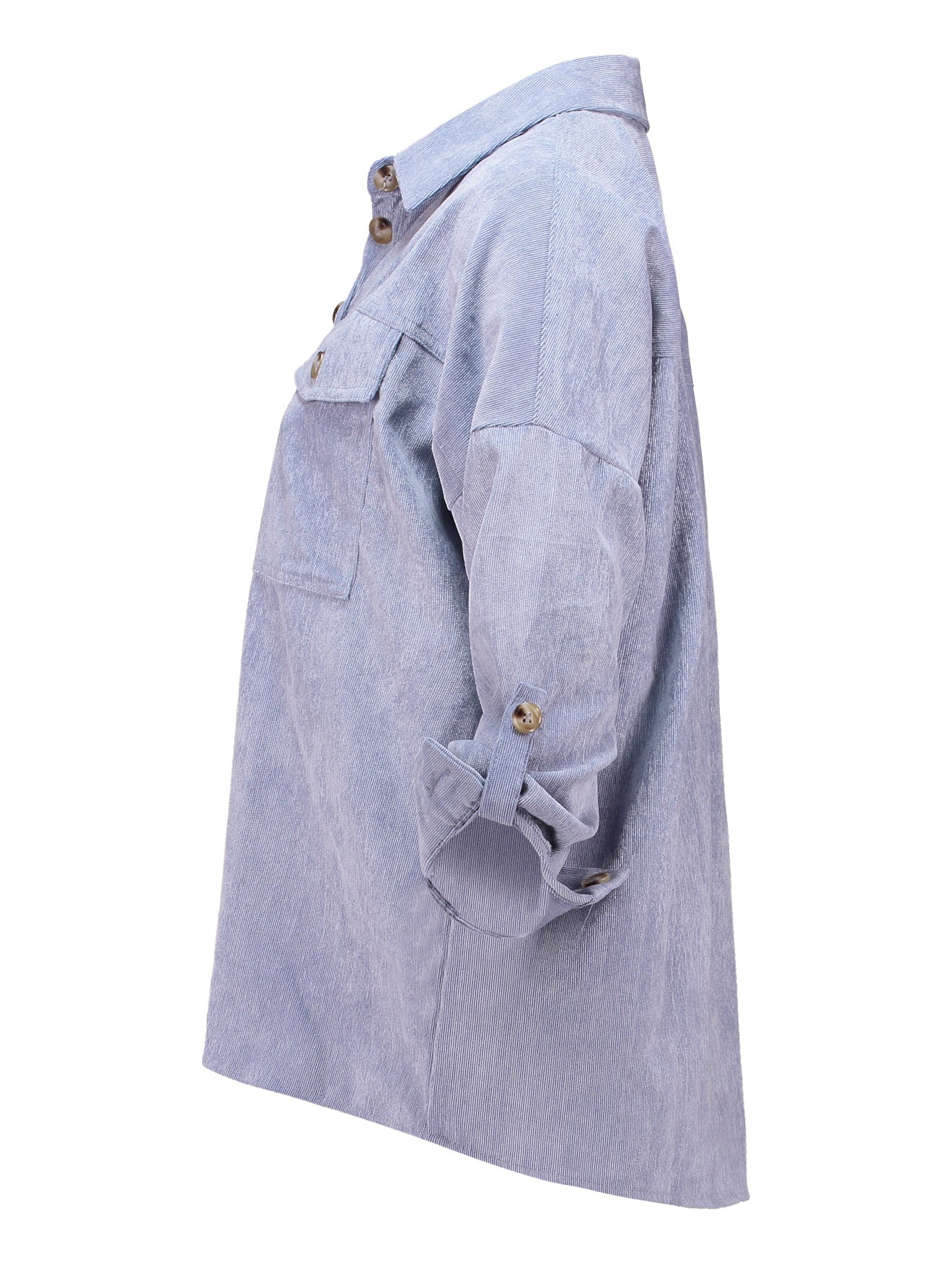 Ronja Blue Pocket Shirt - Image 5