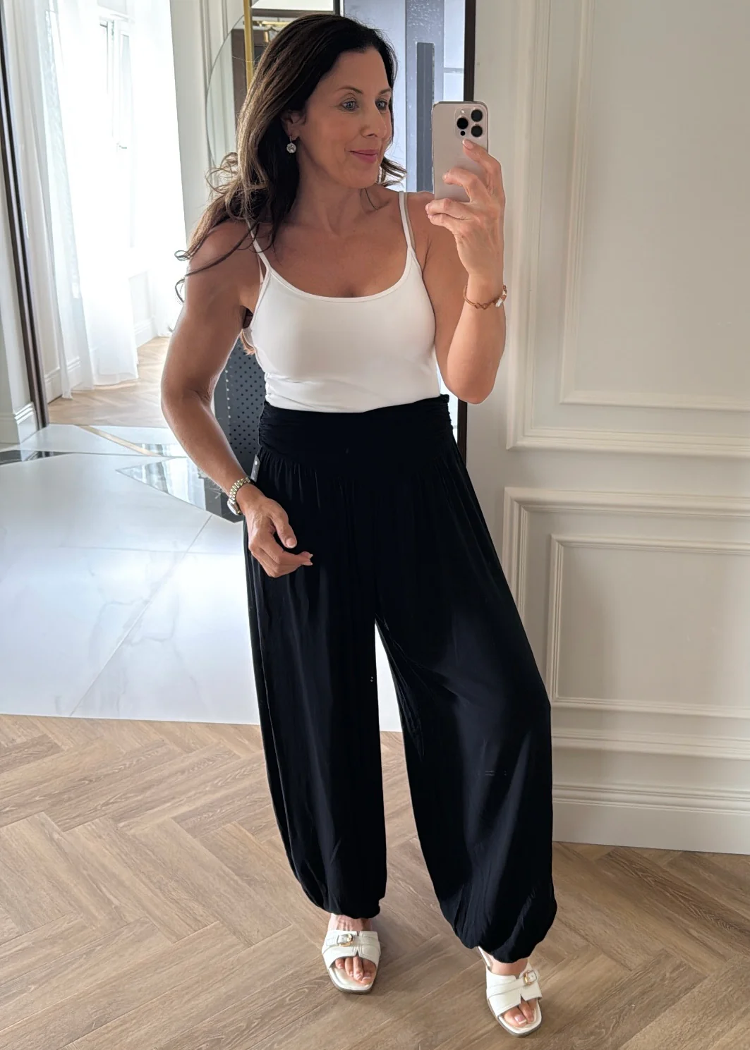 🖤Pre Order🖤 Vicki Black Harem Pants - Image 2