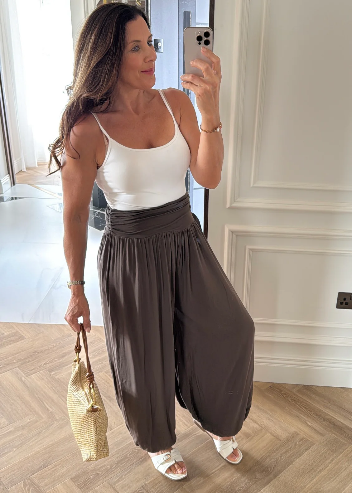 🖤Pre Order🖤 Vicki Brown Harem Pants